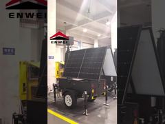 Przyczepa z kamerami z napędem słonecznym