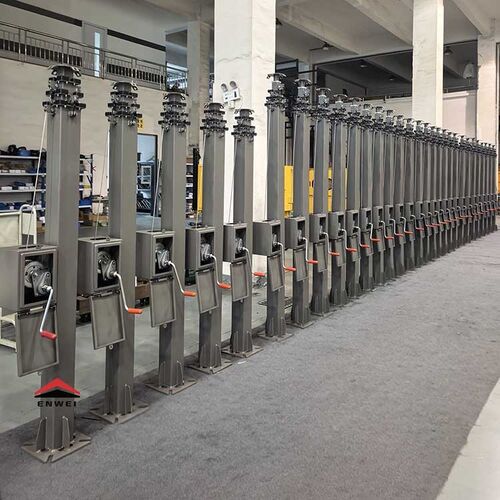 Latest company news about Zamówione 6-metrowe i 9-metrowe maszty ręczne dla klienta