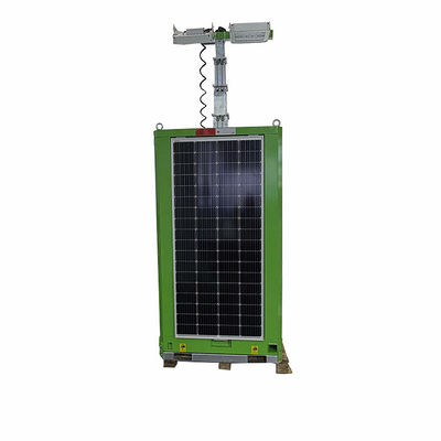 Inteligentne zarządzanie systemem energii słonecznej energia LED Light Tower Cuboid dla oświetlenia scenicznego