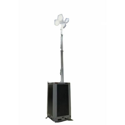 Panel słoneczny Monocrystalline Silicon Power System Wysokiej jasności Led Light Tower Cabinet Do oświetlenia festiwalu muzycznego na zewnątrz