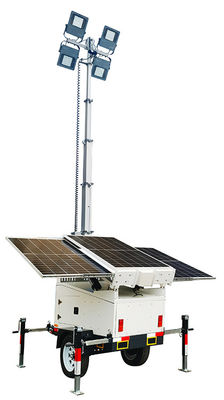 Światła LED zasilane energią słoneczną przyczepy z galwanizacją na zimno do oświetlenia obszarów scenicznych