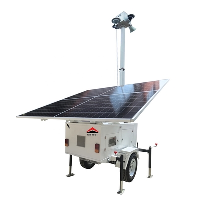 Mini Przyczepa Solarnego Nadzoru z Aparatem do Zdjęć Poklatkowych dla Terenów Oddalonych